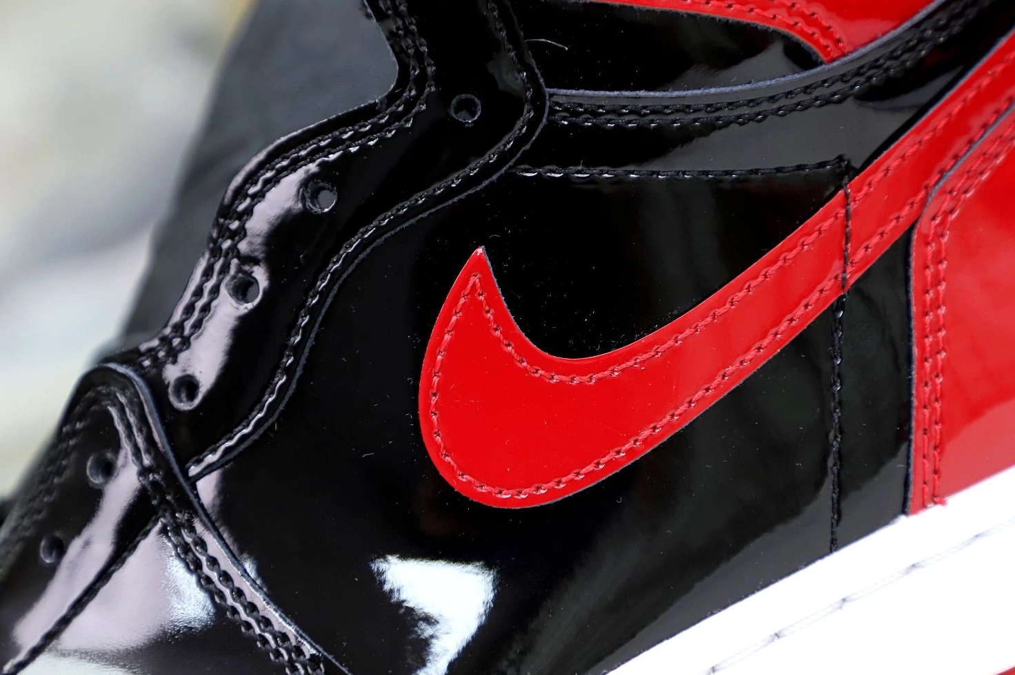 OG PATENT HIGH JORDAN AIR BRED 1 0308